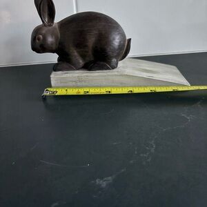Brown Rabbit door stop